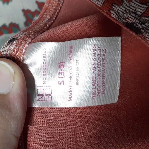 NWT No Boundaries Romper Walk Thru Dress, Size S (3-5) - Picture 8 of 8